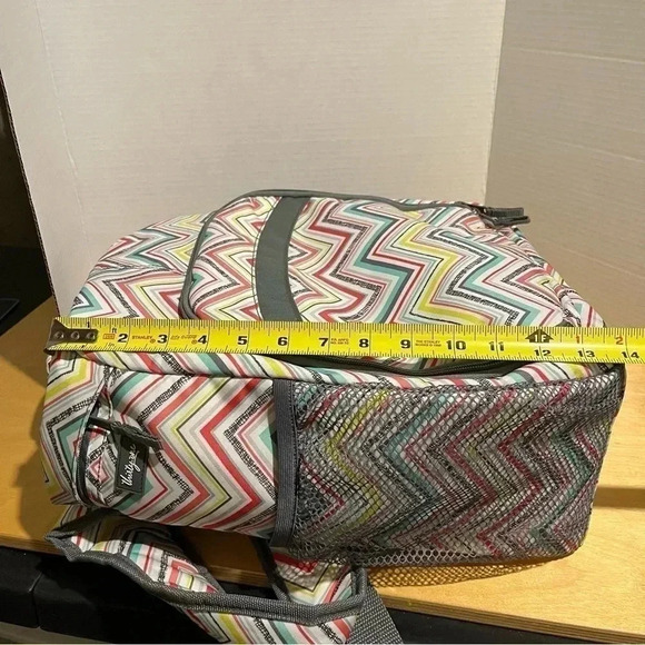 Thirty One Party Punch Backpack Sling Camera Diaper Bag One Shoulder Chevron - Picture 12 of 13